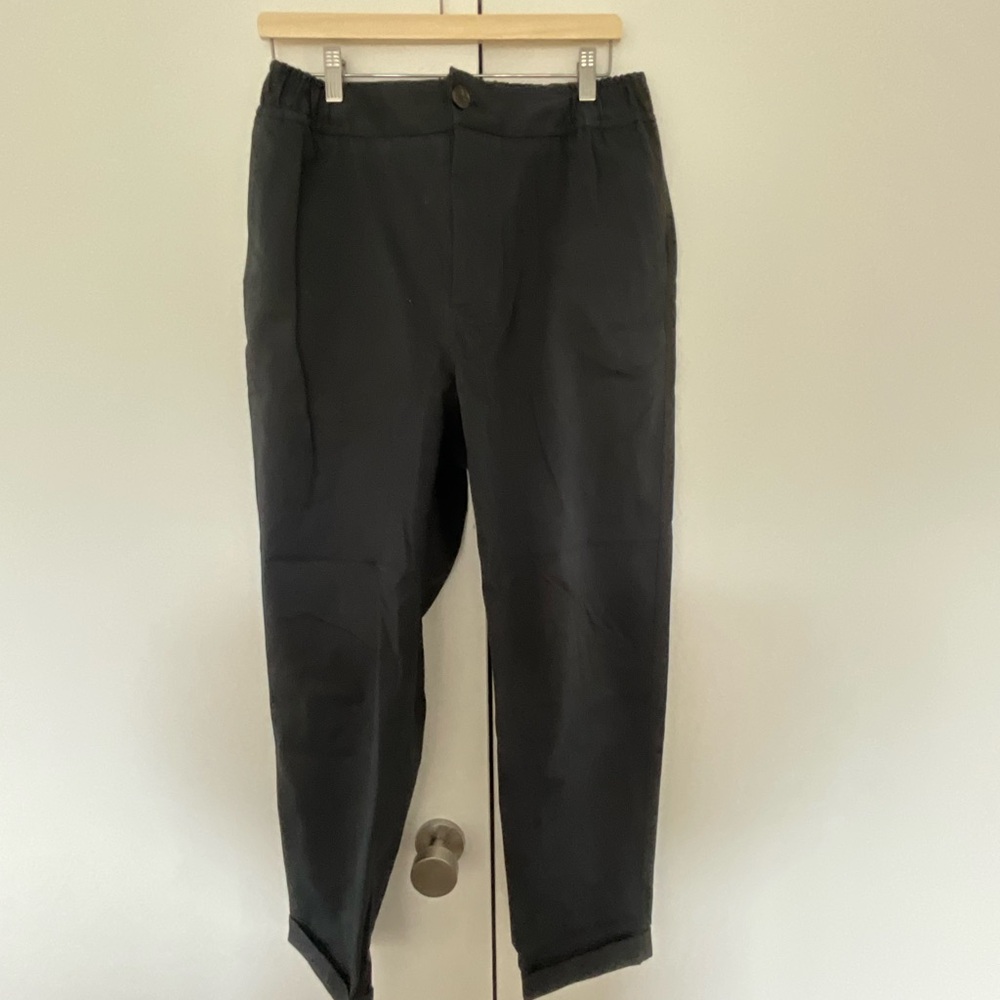 Nanushka Black Chinos Classic Straight-Leg